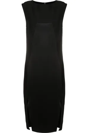 Uma Raquel Davidowicz Satin-detail sleeveless dress