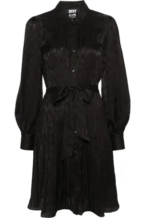 DKNY Pleat-detail dress