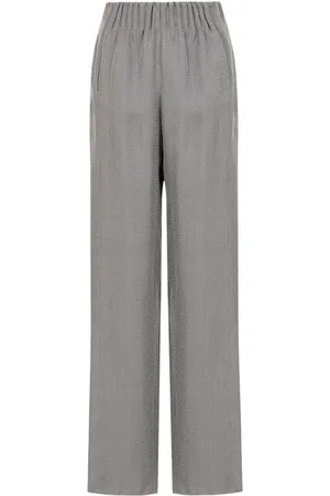 Emporio Armani Elasticated-waist trousers