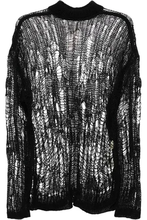 Rick Owens Tommy Lupetto open-knit jumper
