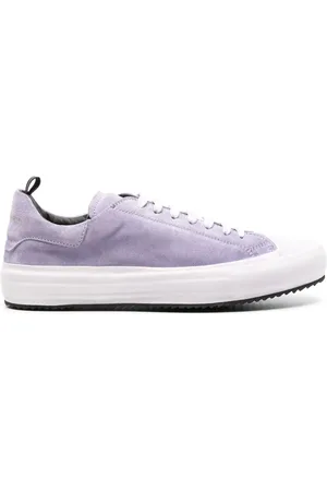Officine creative Lace-up suede sneakers