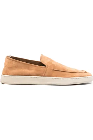 Officine creative Slip-on suede sneakers