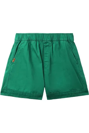 Chocoolate Logo-patch cotton shorts