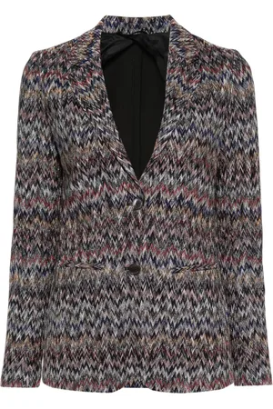 Missoni Zigzag-woven blazer