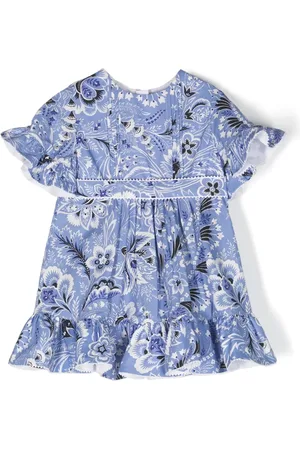 Etro Floral-print cotton dress