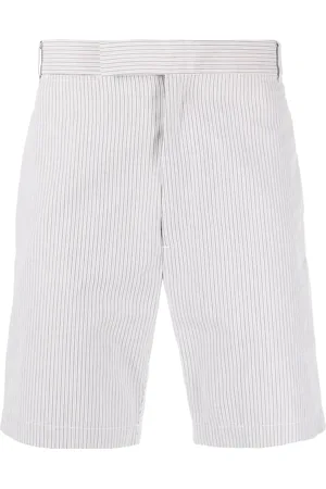 Thom Browne Stripe-pattern tailored shorts