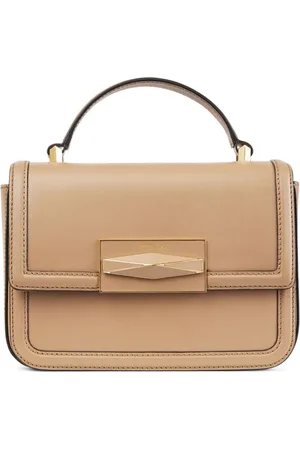 Jimmy Choo Diamond leather top-handle bag