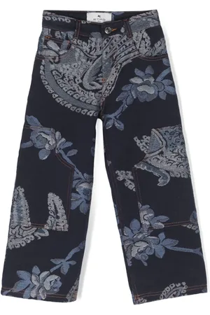 Etro Jacquard straight jeans
