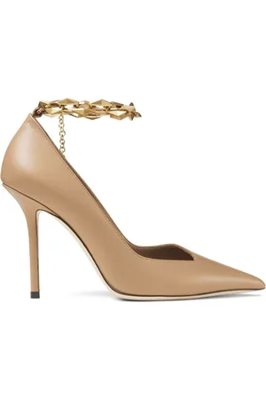 Jimmy Choo Diamond Talura 100mm leather pumps
