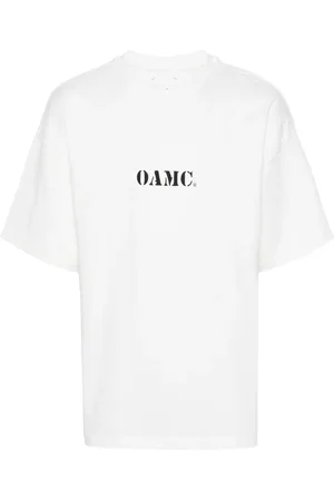 OAMC Logo-print organic T-shirt