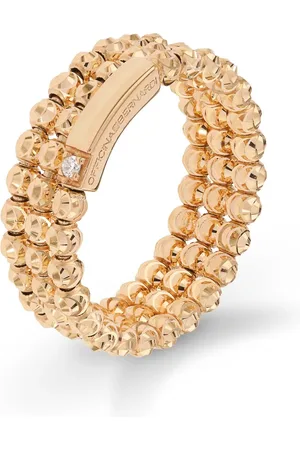 Officina Bernardi 18kt yellow Moon diamond ring