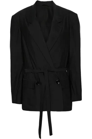 LEMAIRE Belted double-breasted blazer