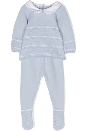 PAZ RODRIGUEZ Ribbed-knit pajama set