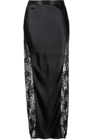 FLEUR DU MAL Lace maxi skirt