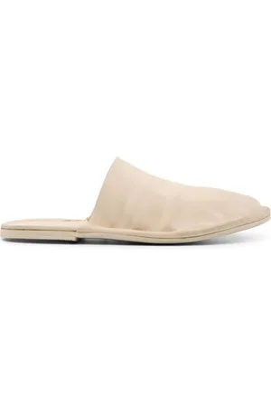 MARSÈLL Round-toe leather mules