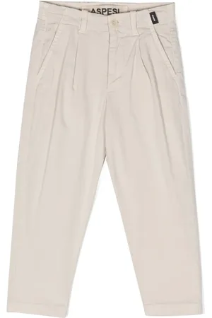 Aspesi Tapered-leg cotton chinos