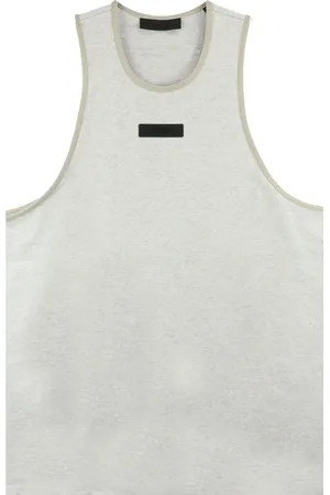 FEAR OF GOD Logo-appliqu?? cotton tank top