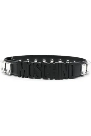Moschino spike-studs Leather Belt - Farfetch
