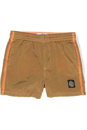 Stone Island Compass-motif swim shorts