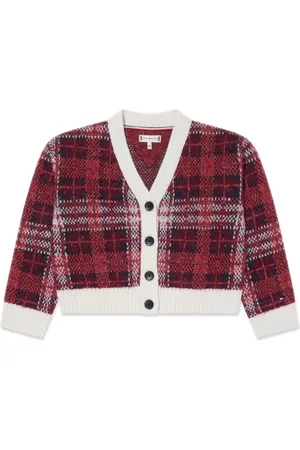 Tommy Hilfiger Tartan-check button-up cardigan