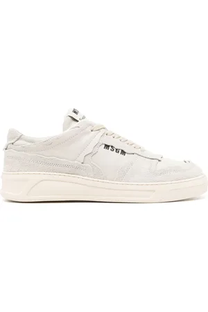 Msgm Fantastic Green leather sneakers