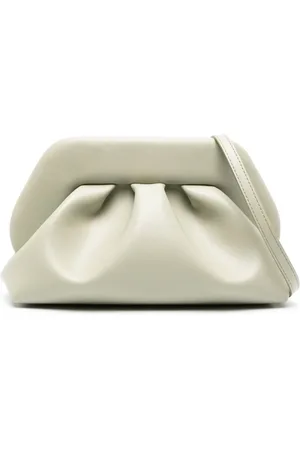 THEMOIRÈ Tia ruched clutch bag