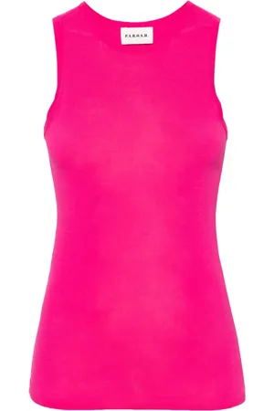 P.A.R.O.S.H. Roux knitted tank top