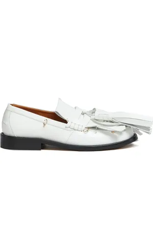 Marni Tassel-detail leather loafers