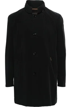 MOORER Concealed-hood jacket