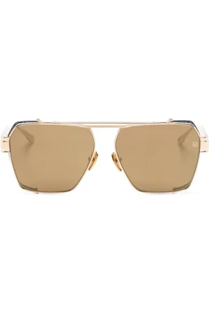 Balmain Pilot-frame sunglasses