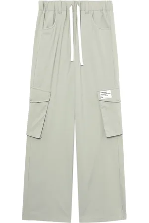 Izzue Logo-appliqu?? cargo trousers