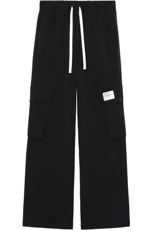 Izzue Logo-appliqu?? cargo trousers