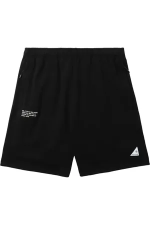 Izzue Logo-appliqué track shorts