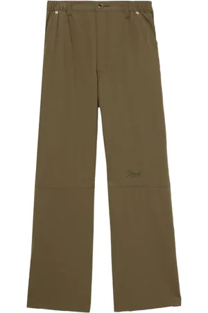 Izzue Logo-embroidered trousers