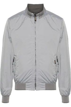 MOORER Long-sleeve bomber jacket