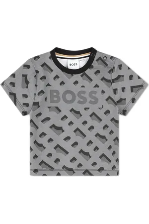 HUGO BOSS Logo-print cotton T-shirt