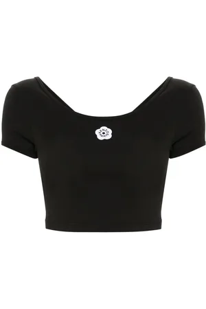 Kenzo Boke Flower cropped T-shirt