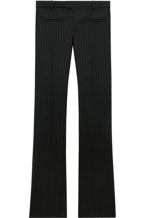 Courrèges Heritage pinstripe wool trousers