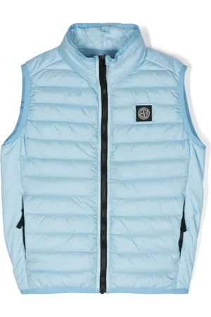 Stone Island Logo-patch padded gilet