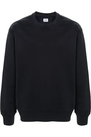 C.P. Company Logo-embroidered cotton sweatshirt