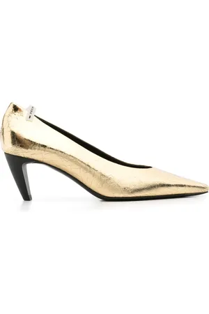 Premiata 60mm wrinkle-effect pumps