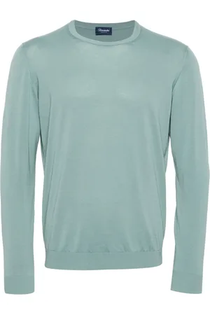 DRUMOHR Crew-neck cotton jumper