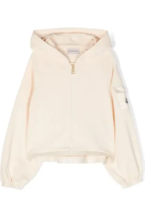Moncler Hooded cotton zip-up hoodie