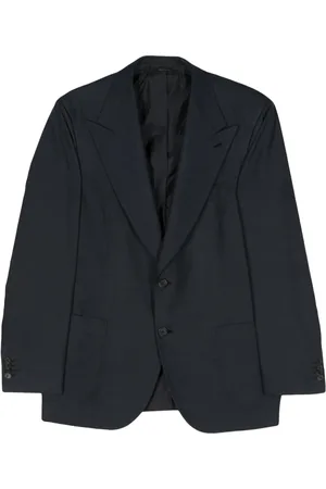 BRIONI Interwoven silk blazer