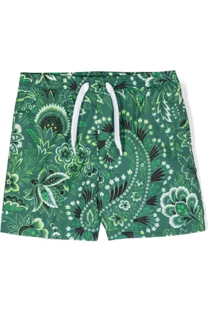 Etro Paisley-print swim shorts