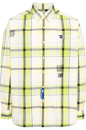 A Bathing Ape Plaid cotton shirt