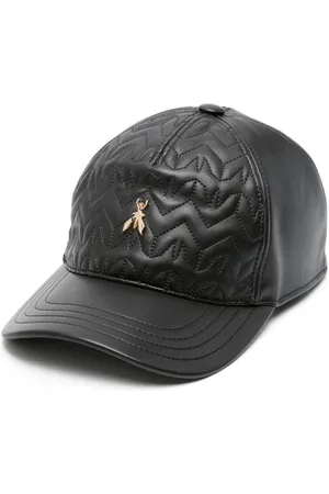 Patrizia Pepe Logo-plaque monogram-quilted cap