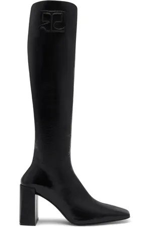Courrèges Heritage Naplack 70mm leather boots