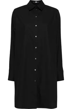 Karl Lagerfeld K/Ikonik embellished long shirt