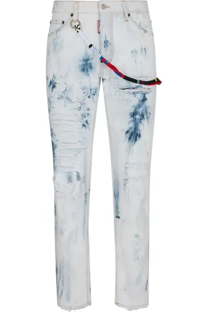 Dsquared2 Distressed straight-leg jeans